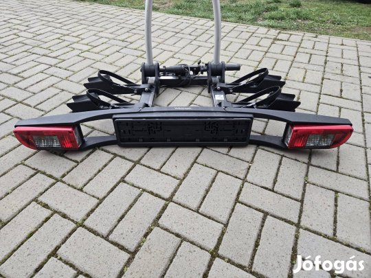 Gyári VW E-Bike kerékpárszállító vonóhorogra 60kg Thule minőség 