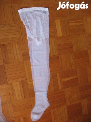 Gyári hibás harisnyanadrág, fehér, kellék, kreatív célra