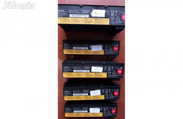 Gyári külső és belső Lenovo Thinkpad akku/aksi/akkumulátor Olcsón!