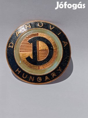 Gyári új Tűzzománc Danúvia tankembléma