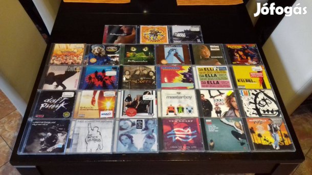 Gyári zenei cd lemezek 27db egyben