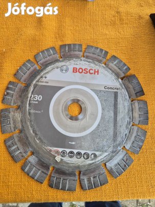 Gyémántkorong vágókorong bosch 230-as