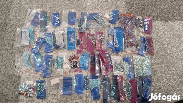 Gyémántszemes kirakó alapanyag