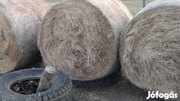 Gyepszéna eladó,120 as körbála.