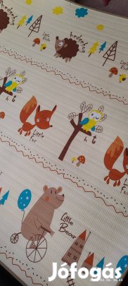 Gyerek 2 oldalú habszőnyeg 180*180 (új)