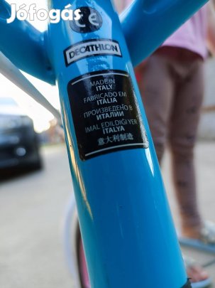 Gyerek Futókerékpár Runride 500, 10", KÉK, Rózsaszín