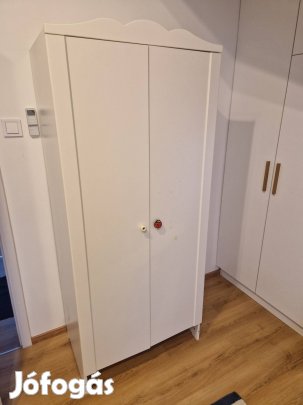 Gyerek Hensvik ikea szekrény fehér 