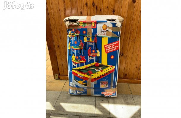 Gyerek Játékasztal 6 az 1 ben Csocso Pingpong Biliard Baseball Leghoki