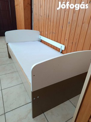 Gyerek ágy (újszerű) 140x75 leesésgátlóval