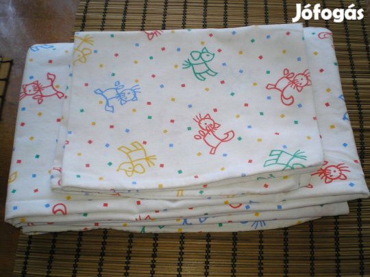 Gyerek ágyneműhuzat cuki cicás egeres szép állapotban