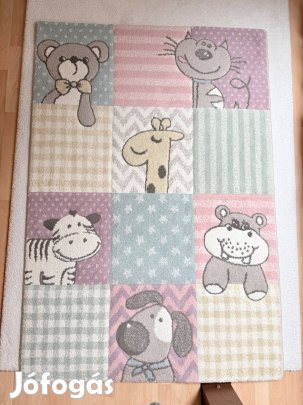 Gyerek állatos szőnyeg 120 x 170 cm