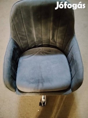 Gyerek íróasztal szék szövet szürke eladó