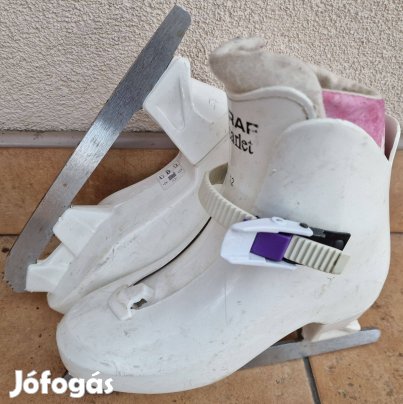 Gyerek jégkorcsolya 32es fehér - Graf marka