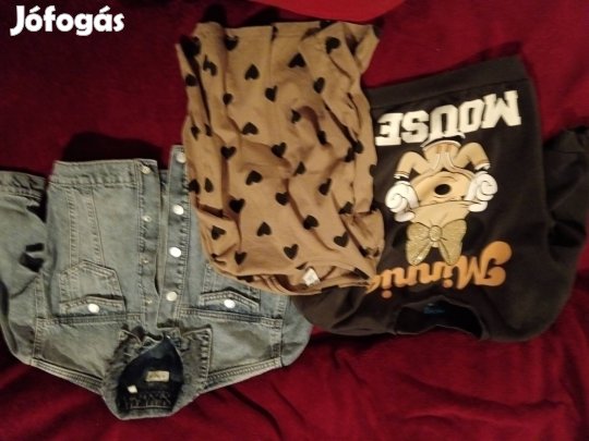 Gyerek kabát és 2 pulóver