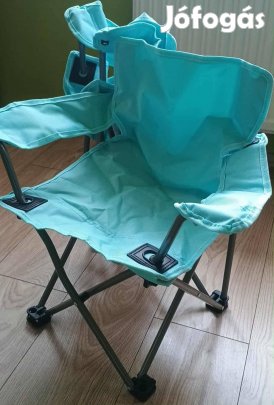 Gyerek kemping szék, 56x37x52 cm, 75 kg-ig, új, eladó