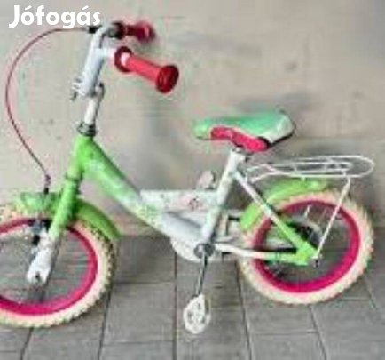 Gyerek kerékpár 16, 4-7 éves gyerek bicikli, dobozában, bontatlan új!