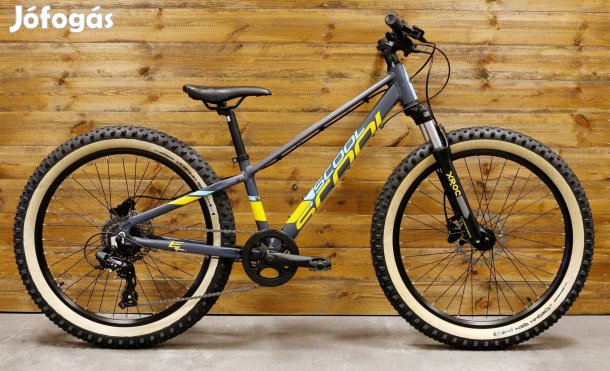 Gyerek kerékpár - 24" Scool X-Roc Disc 8-12 éves korosztálynak