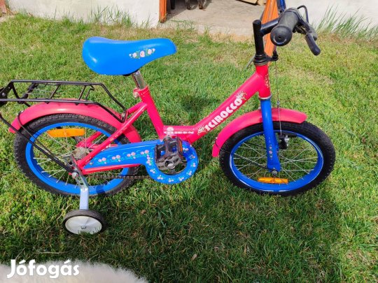 Gyerek kerékpár kitámasztóval