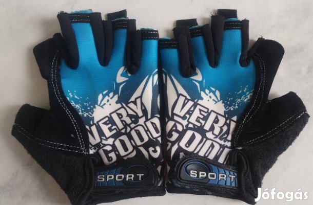 Gyerek kerékpáros kesztyű csúszásmentes 