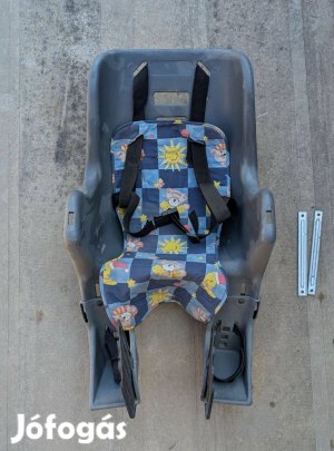 Gyerek kerékpárülés tartókonzollal használt