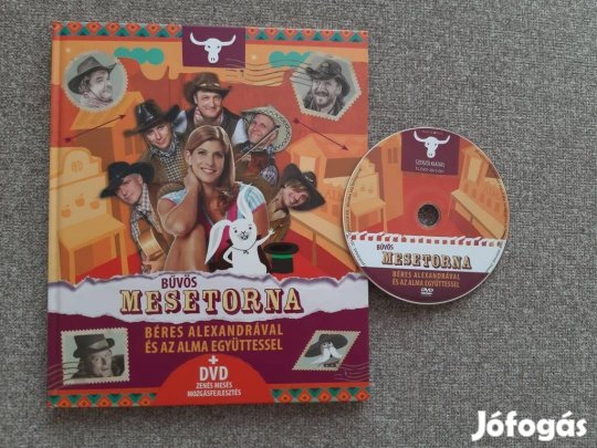 Gyerek könyv és DVD - Bűvös mesetorna