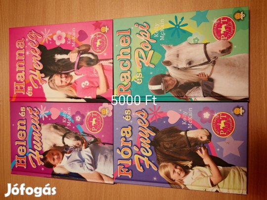 Gyerek könyvek, lovas kisregények