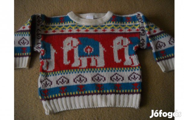 Gyerek kötött pulóver