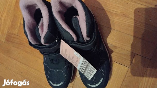 Gyerek meleg tépőzáras bakancs 36 os új ajándékba is
