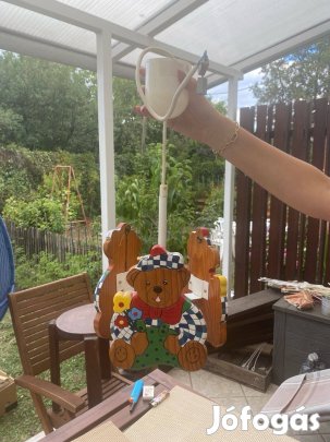 Gyerek mennyezeti lámpa (mackós minta)