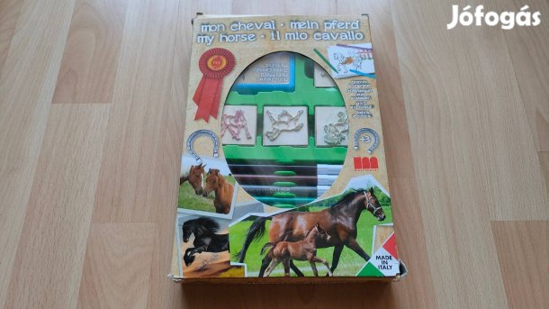 Gyerek nyomdakészlet, filcekkel, párnával eladó