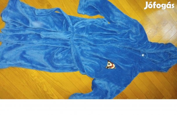 Gyerek puha köntös kapucnis 128 -134 es méret