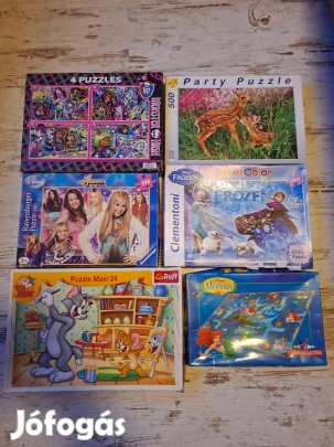 Gyerek puzzle egyben