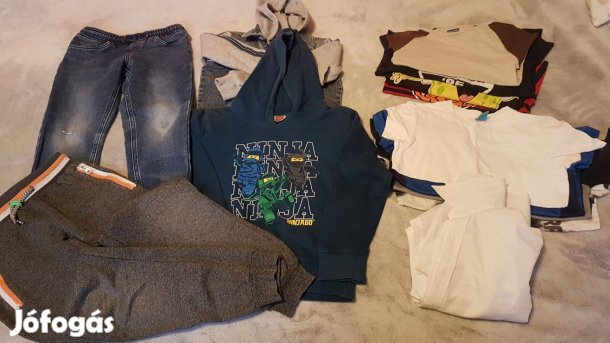 Gyerek ruhák fiú 122-128 méret