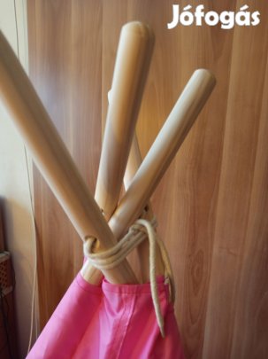 Gyerek sátor fa vázas új 