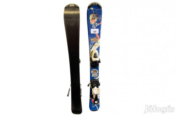 Gyerek síléc 80 cm Looney Tunes (Taz) junior kötésekkel (69)