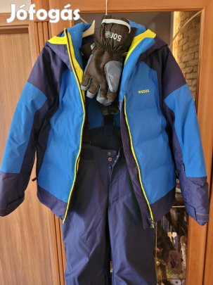 Gyerek síoverál (kabát+nadrág+kesztyű) 140-es