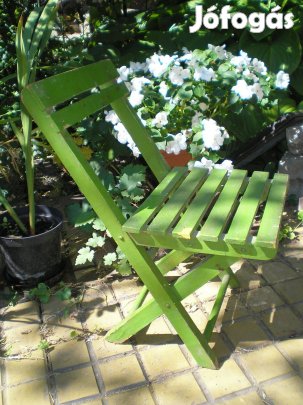 Gyerek szék összecsukható fából készült