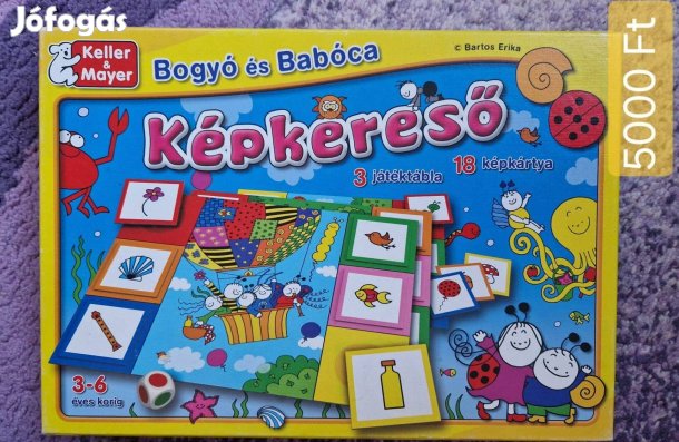 Gyerek társasjáték - Bogyó és Babóca: Képkereső