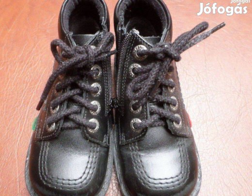 Gyerek téli bőr bakancs Kickers