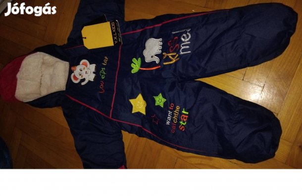 Gyerek új overal 62-68 as 58 cm hosszú