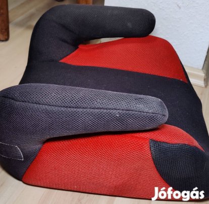 Gyerek ülésmagasító 15-36 kg vörös-fekete