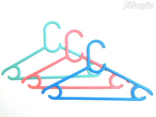 Gyerek vállfa - 34cm műanyag 16db