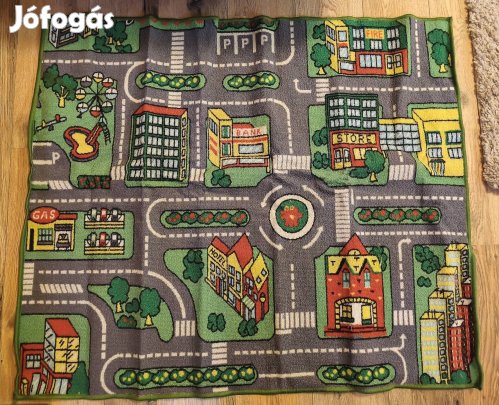 Gyerek város szőnyeg 100x120 cm