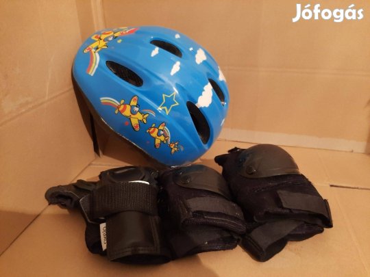 Gyerek védőfelszerelés 3-6 éves 7 részes szett