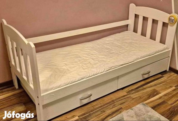 Gyerekágy 160x70 Matraccal és Ágyneműtartóval együtt