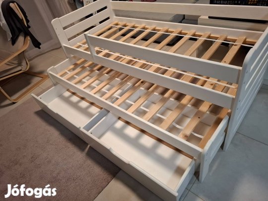 Gyerekágy / vendégágy funkcióval,ágyneműtartóval/