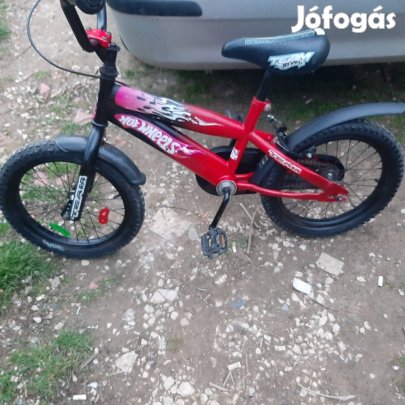 Gyerekbicikli 16 collos Hot weels elado