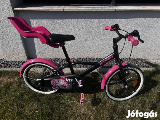 Gyerekbicikli kislány 16 colos