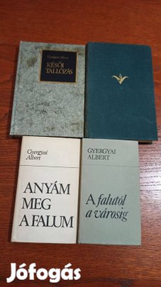 Gyergyai Albert könyvcsomag / 4 db könyv