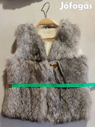 Gyermek Nyúlszőr mellény 3-4 évesre